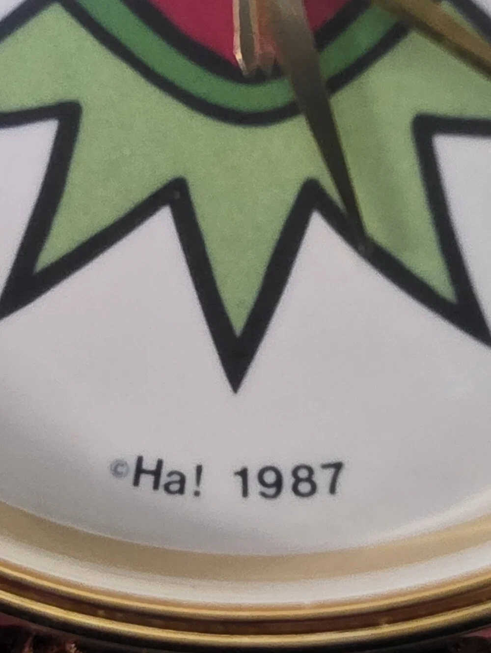 VTG Kermit The Frog Ha! 1987 Image Watch Never Worn Collectible Works